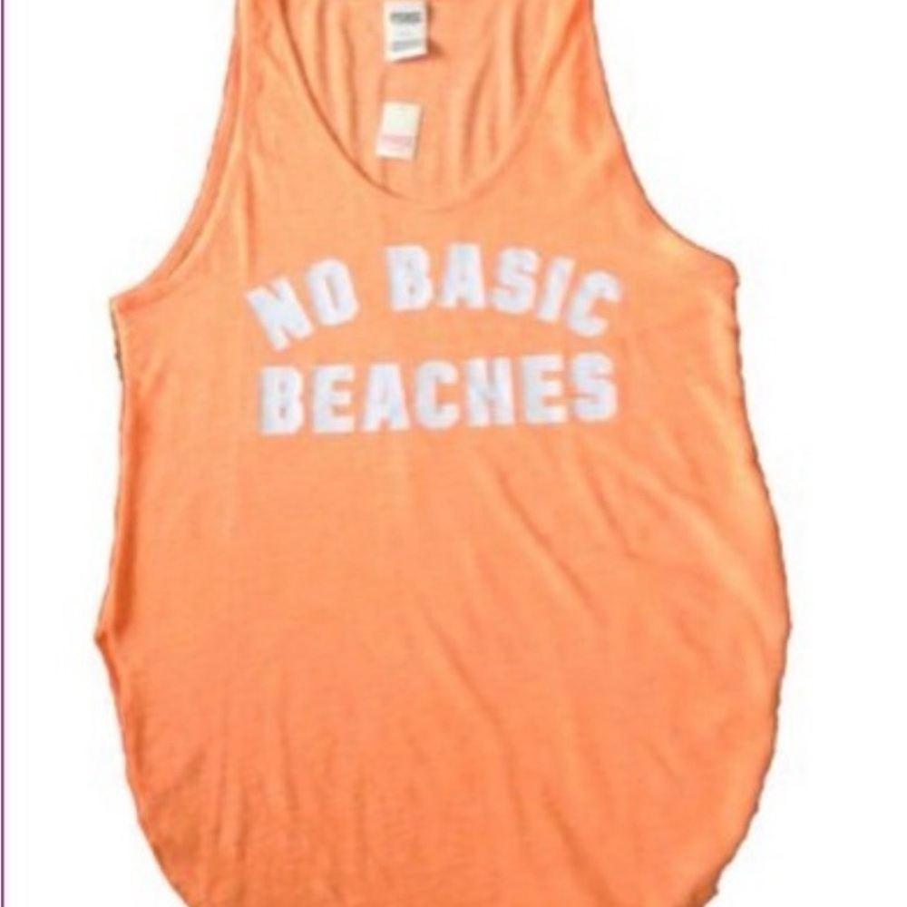 Pink Victoria Secert No Basic Beaches Sz Large